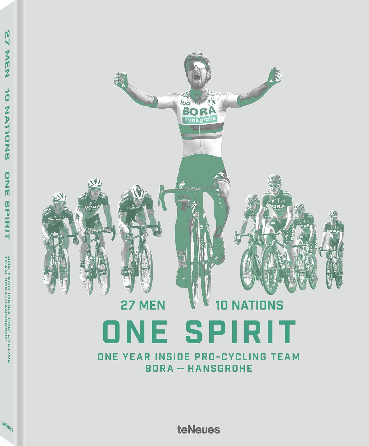 One year inside Bora–Hansgrohe cycling team illustrated book cover